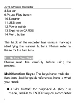 Preview for 3 page of JiGMO JVR-32 User Manual