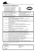 Preview for 20 page of JIMTEN Ciclon XS T-502 Maintenance And Instruction Manual