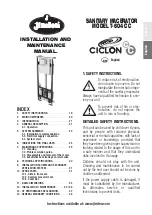 Preview for 19 page of JIMTEN T-604 CC Installation And Maintenance Manual