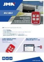 Preview for 1 page of JMA M-Q MAX Manual