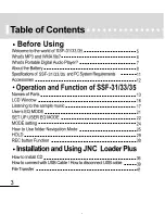 Preview for 3 page of JNC DAH-610 256MB User Manual