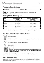 Preview for 6 page of Joerns Oxford UltraFine User Instruction Manual