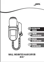 Preview for 1 page of Jofel AB45 Series Installation Manual