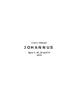 Johannus Opus 10 User Manual preview