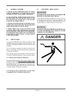 Preview for 14 page of John Bean EEWH553A Series Operation Instructions Manual