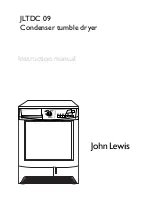 John Lewis JLTDC 09 Instruction Manual preview