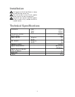 Preview for 6 page of John Lewis JLUCFRW6001 Instruction Manual