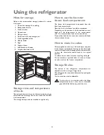 Preview for 12 page of John Lewis JLUCFRW6001 Instruction Manual