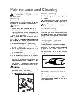 Preview for 16 page of John Lewis JLUCFRW6001 Instruction Manual