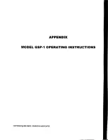 Preview for 28 page of Johnson & Associates GSM-500 Operation & Maintenance Manual