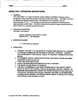 Preview for 29 page of Johnson & Associates GSM-500 Operation & Maintenance Manual