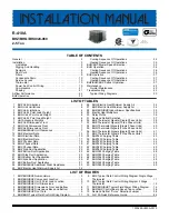 Johnson Controls Unitary Products BHQ024-060 Installation Manual preview