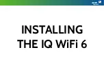 Preview for 11 page of Johnson Controls IQ WiFi 6 Installation Manual