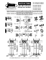 Johnson Hardware 118F Series Installation Instructions preview