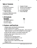 Preview for 2 page of Johnson Level & Tool 40-6065 Instruction Manual