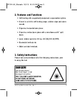 Preview for 3 page of Johnson Level & Tool 40-6515 Instruction Manual