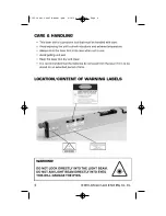 Preview for 4 page of Johnson Level & Tool 9105/40-0910 Assembly & Operating Manual