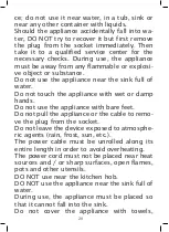 Preview for 20 page of Johnson Batidor Instructions For Use Manual