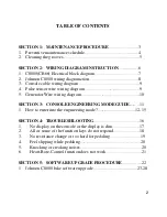 Preview for 2 page of Johnson C8000 Service Manual