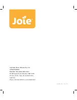 Preview for 21 page of Joie Curve C 0925 Instruction Manual