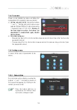 Preview for 19 page of Jonix 70MATEWHITE Use And Maintenance Manual