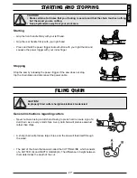 Preview for 18 page of Jonsered 2115 Operator'S Manual