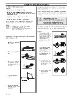 Preview for 20 page of Jonsered 334T Operator'S Manual