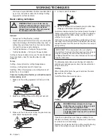 Preview for 24 page of Jonsered CS 2258 Operator'S Manual