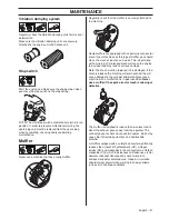 Preview for 31 page of Jonsered CS 2258 Operator'S Manual