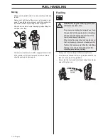 Preview for 14 page of Jonsered GC2123 Operator'S Manual