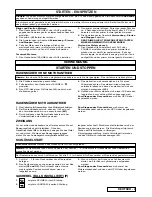 Preview for 17 page of Jonsered LM2146C Operator'S Manual