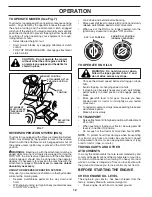 Preview for 12 page of Jonsered LT2116 Operator'S Manual