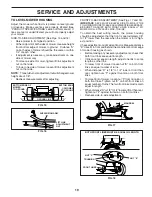 Preview for 19 page of Jonsered LT2116 Operator'S Manual