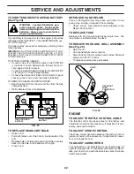 Preview for 22 page of Jonsered LT2116 Operator'S Manual