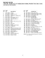 Preview for 8 page of Jonsered LT2118CMA2 Spare Parts