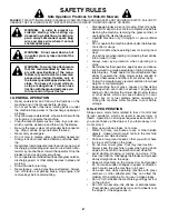 Preview for 2 page of Jonsered LT2120A2 Operator'S Manual