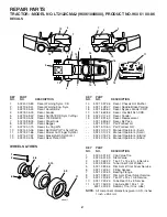 Preview for 3 page of Jonsered LT2122CMA2 Spare Parts