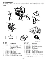 Preview for 13 page of Jonsered LT2122CMA2 Spare Parts