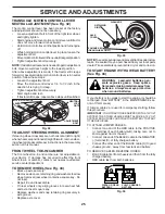 Preview for 25 page of Jonsered LT2220 CMA2 Operator'S Manual