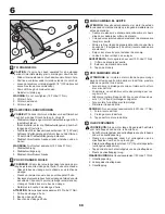 Preview for 68 page of Jonsered LT2316CM Instruction Manual