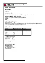 Preview for 19 page of JOSAM homebase 4 Operator'S Manual