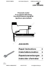 Josef Kihlberg JK20-680FN Repair Instructions preview