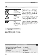 Preview for 3 page of Josef Kihlberg JK20T779 Operating Instructions Manual