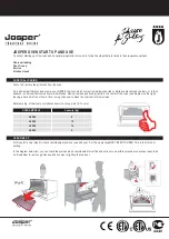 Josper HJX-25 Start Up And Use preview