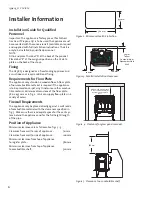 Preview for 6 page of Jøtul GF 3 BF Installation And Operation Instructions Manual