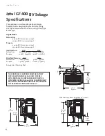 Preview for 4 page of Jøtul GF 400 BV Sebago Installation And Operation Instructions Manual