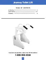 Preview for 2 page of Journey Toilet Lift Product Manual