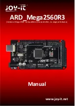 Preview for 1 page of Joy-it ARD_Mega2560R3 Manual