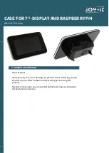 Joy-it RB-LCD-7P4-Case Manual preview