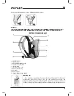 Preview for 9 page of Joycare JC- 1248 User Manual